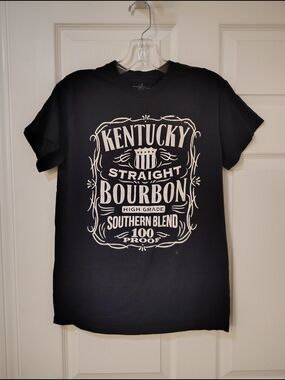 Kentucky Straight Bourbon Graphic Tee - Black
